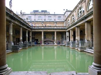 History on Roman Baths,Aquaducts, and the Goddess Sulis Minerva.